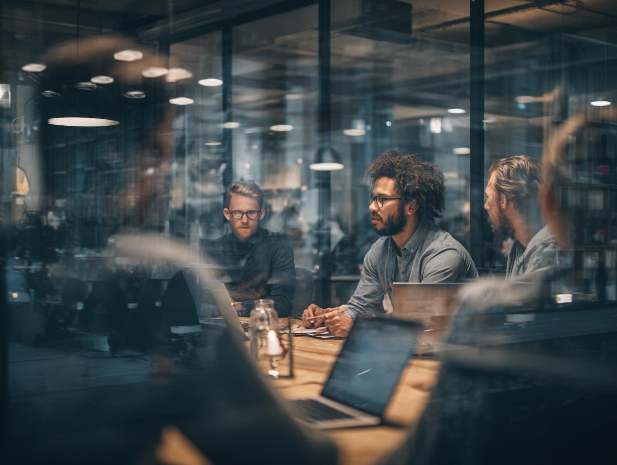 Mobile app development workspace